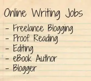 jobs to make money writing online