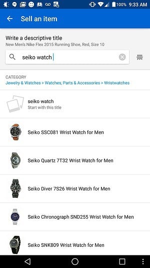 ebay selling mobile app
