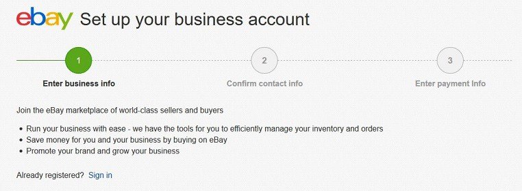 making money ebay selling as business
