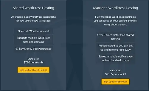 dreamhost review hosting providers
