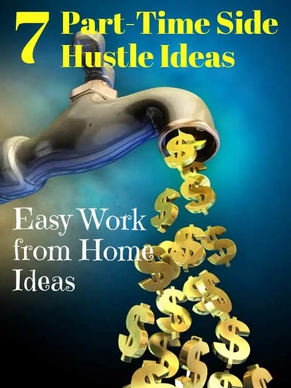 part time side hustle ideas from home