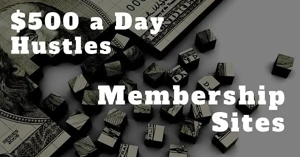 make money everyday with a membership site