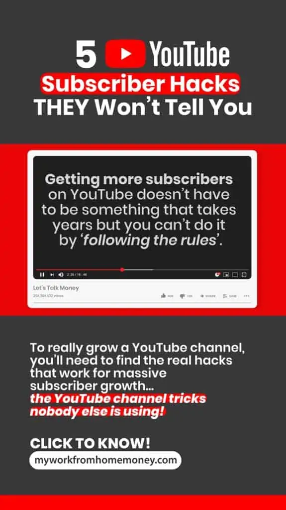 5 YouTube Subscriber Hacks THEY Won’t Tell You