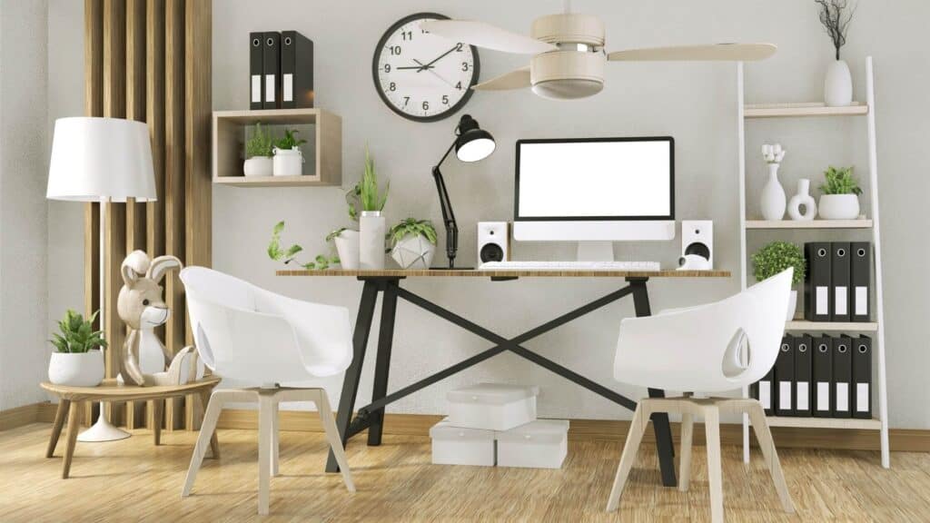 work from home office