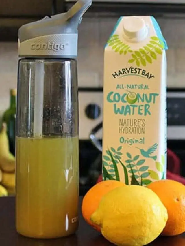 sports drink eating healthy