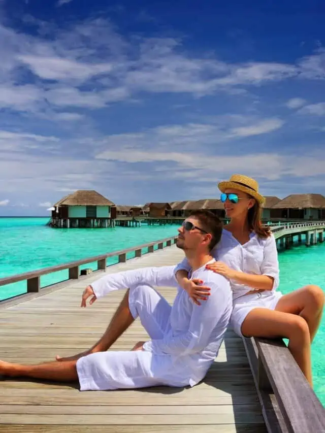 happy couple enjoying their early retirement