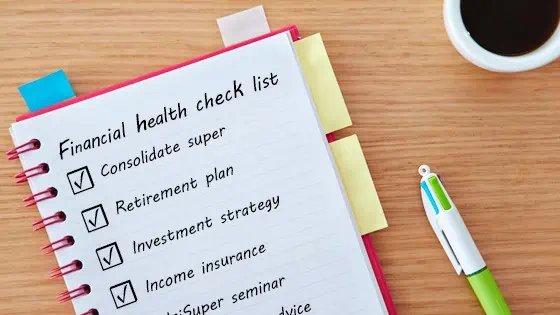 financial checklist year end checkup