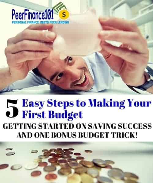 tips to make your first budget
