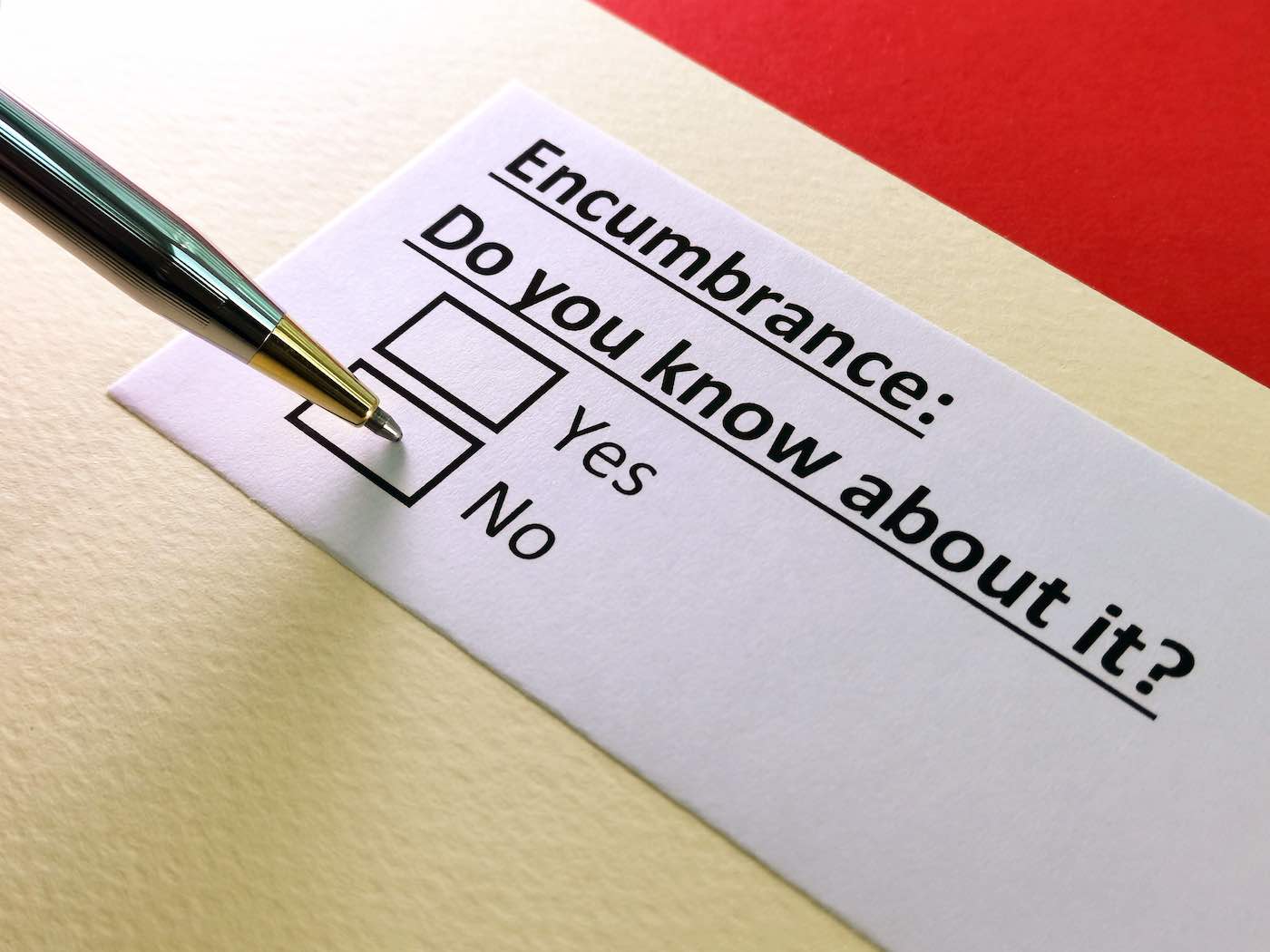 7 Types of Encumbrances That Could Affect Your Property's Marketability