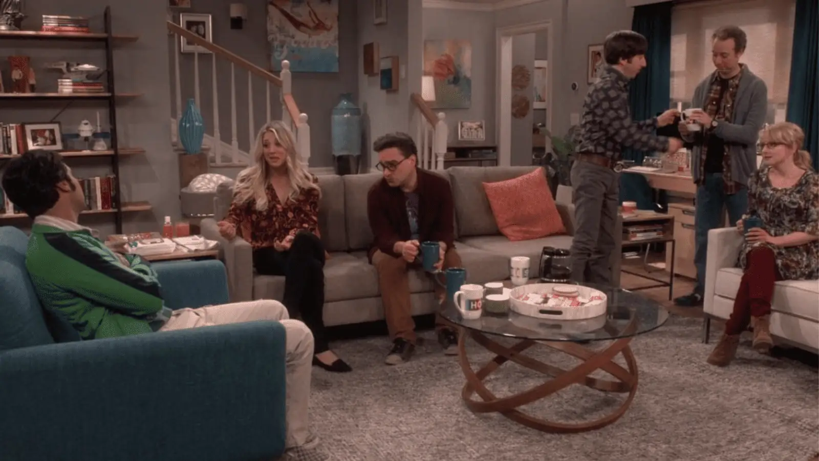 Scene from The Big Bang Theory