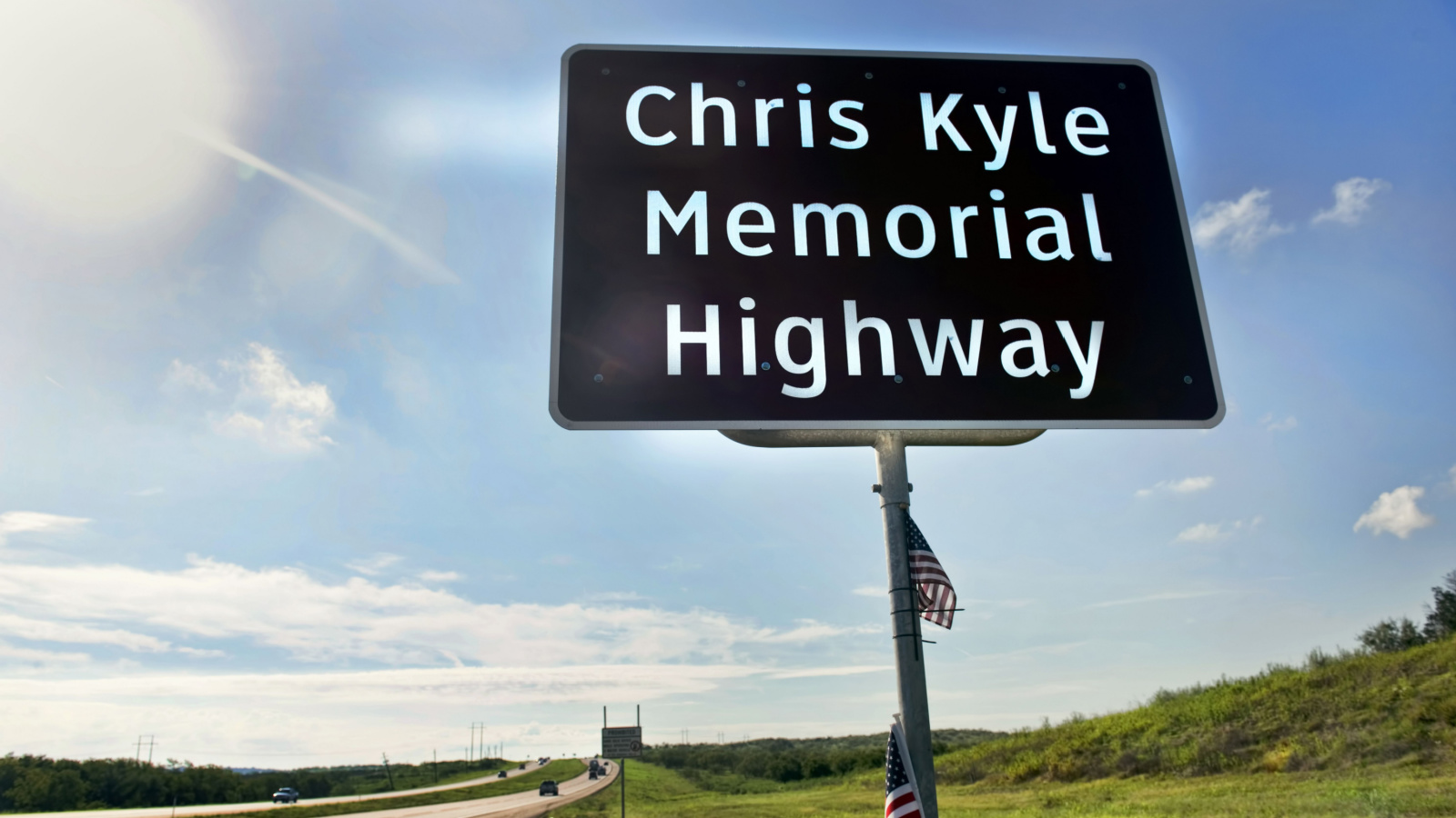 Chris Kyle highway sign