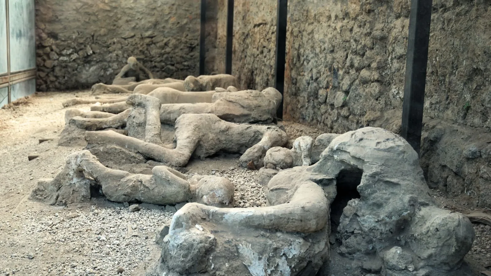 Pompeii buried bodies