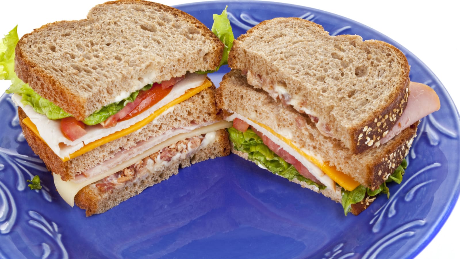 Dagwood style sandwich